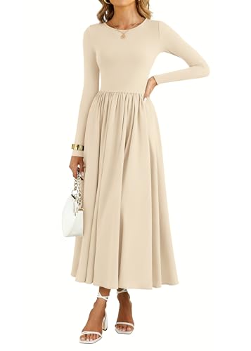 Long Sleeve White Wedding Guest Pockets Midi