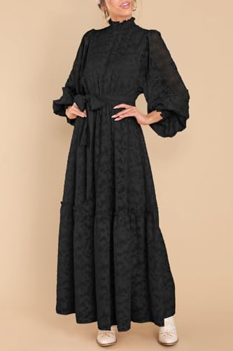 Long Sleeve Modest Formal Maxi