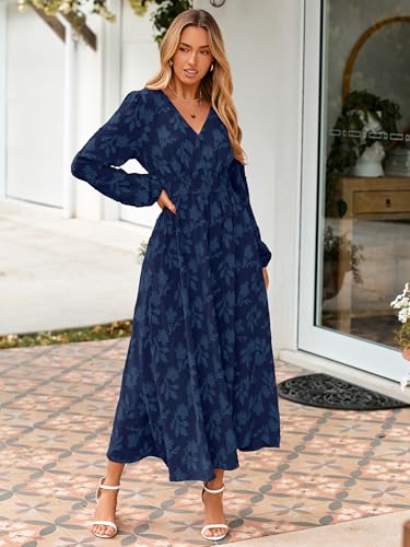 Long Sleeve Floral Church Maxi