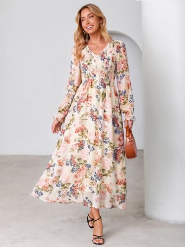 Long Sleeve Floral Maxi Shirt