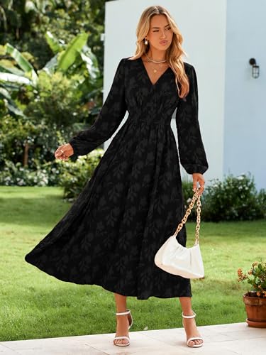 Long Sleeve Floral Church Maxi