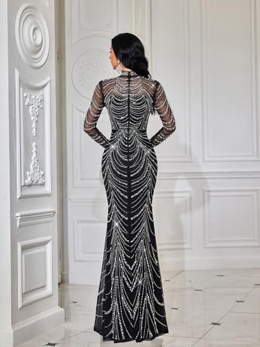 Long Sleeve Evening Gown Shirt