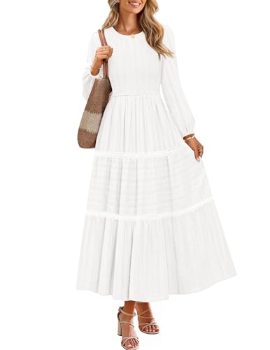 Long Sleeve White Maxi Shirt
